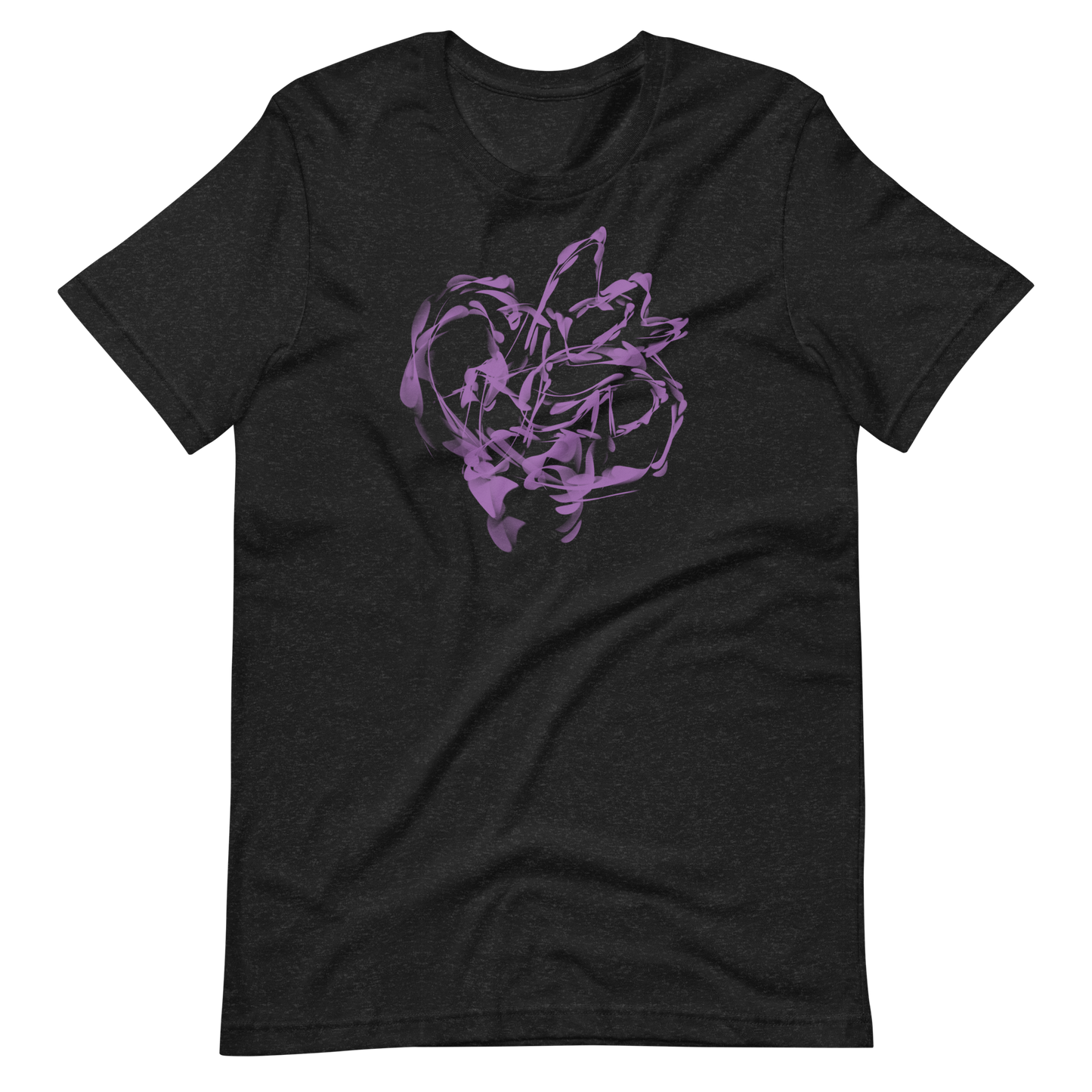 Black Flame Bloom Tee