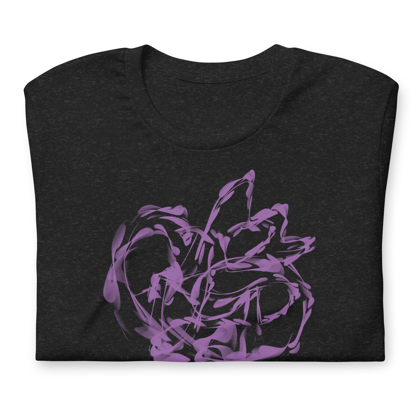 Black Flame Bloom Tee