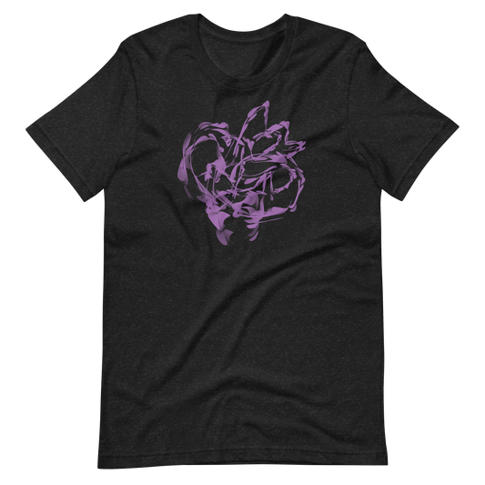 Black Flame Bloom Tee