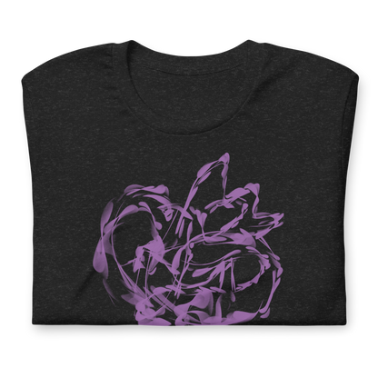 Black Flame Bloom Tee